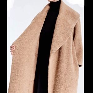 Maxmara teddy bear wool & alpaca coat